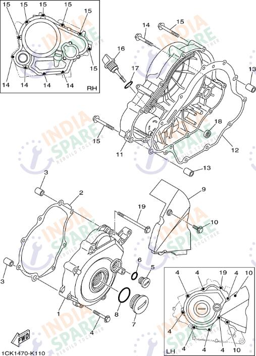 CRANKCASE COVER 1